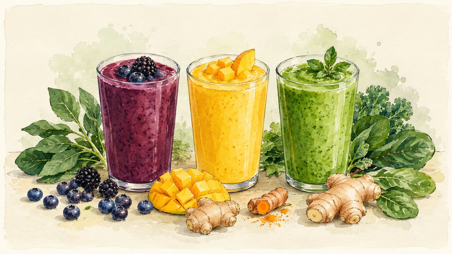 5 Anti Inflammatory Smoothie Recipes to Start Your Day