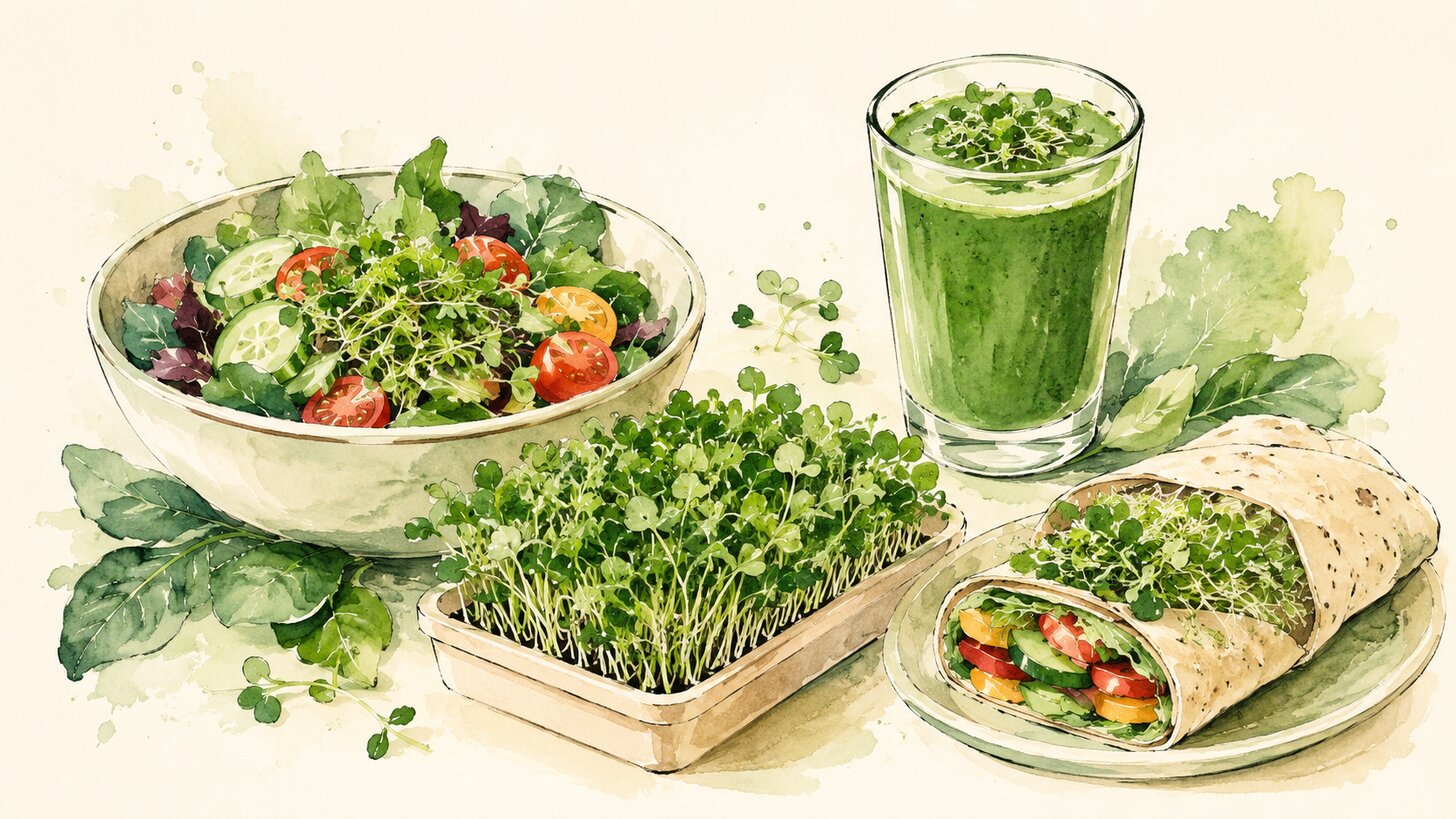 The Best Microgreens to Eat: Flavors and Pairings
