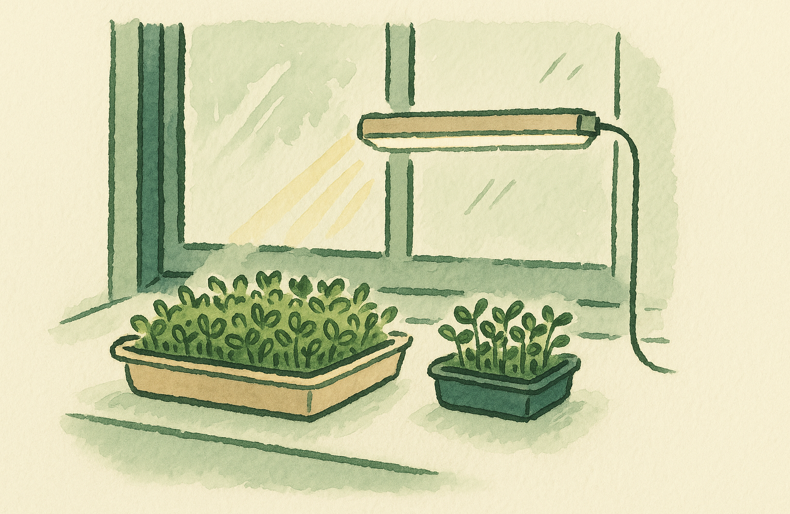 Grow Light for Microgreens: Do You Really Need One?