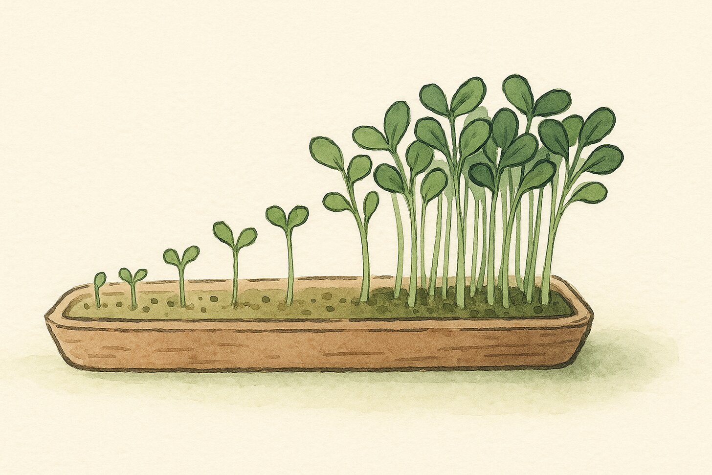 How Long Do Microgreens Take to Grow? A Variety Timeline Chart