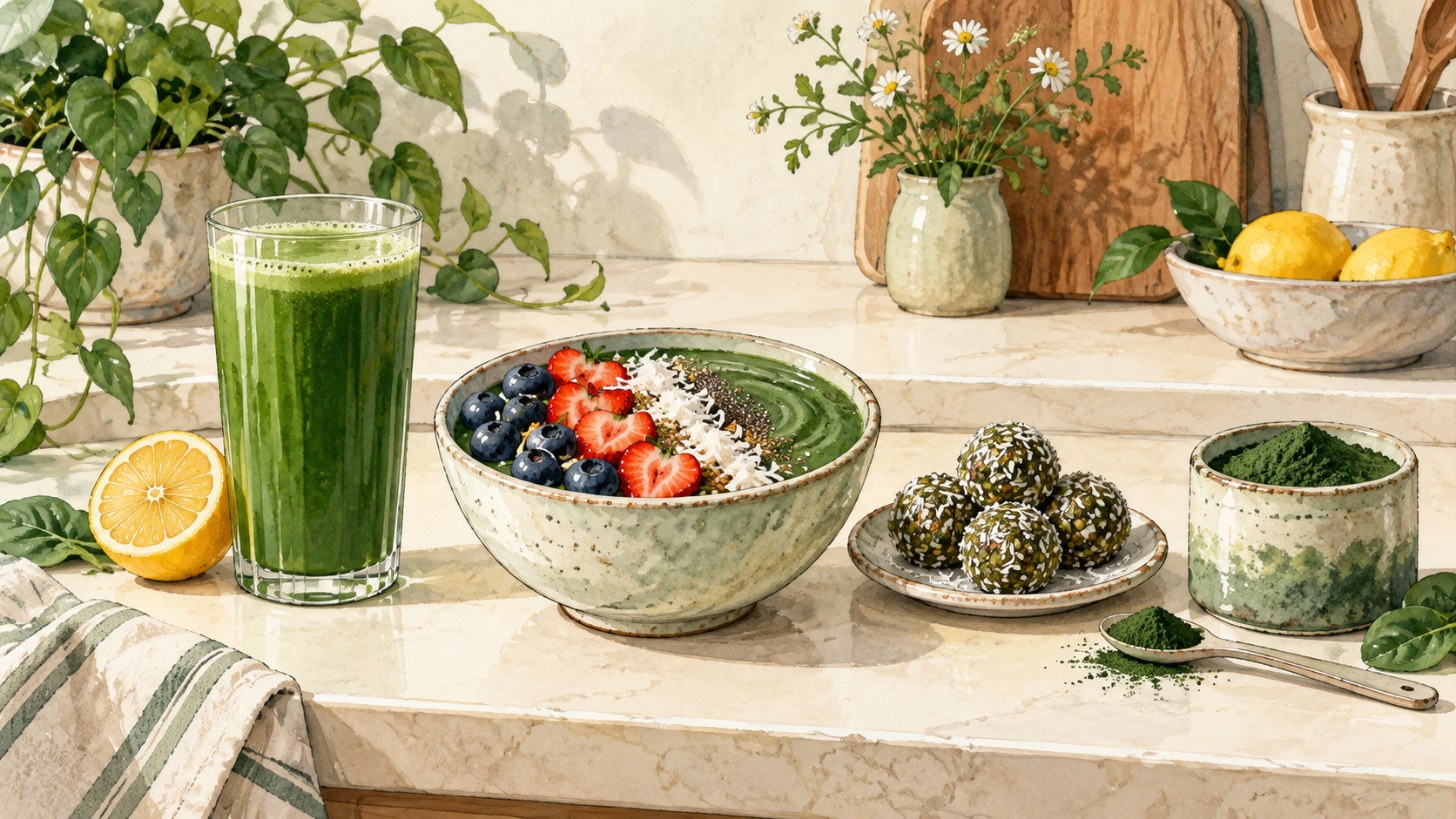 Drinks With Spirulina: Easy Ways to Fit It Into Your Day